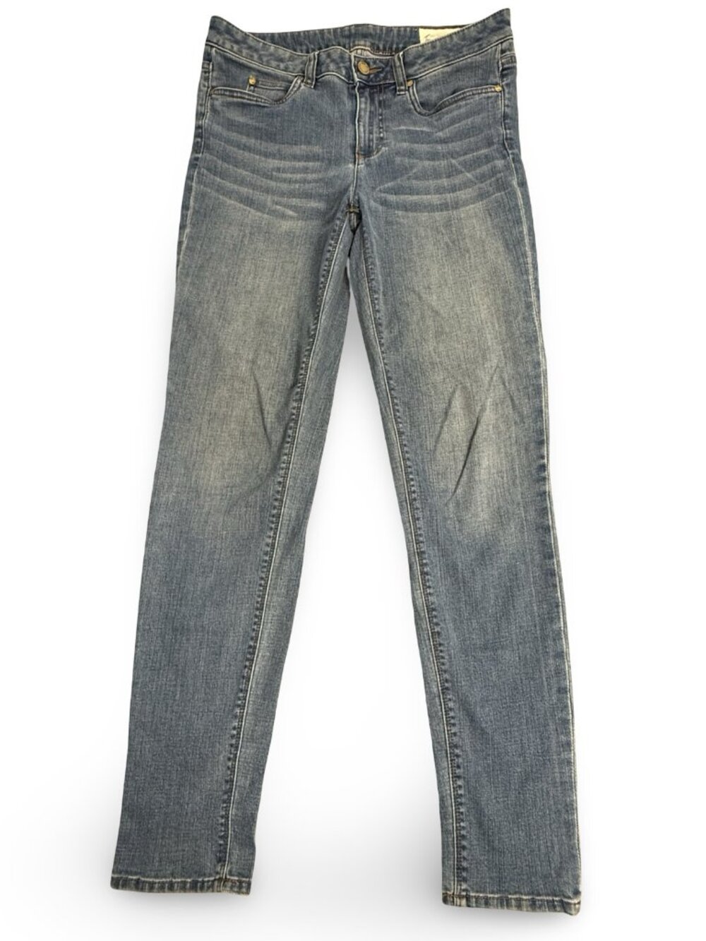 Two By Vince Camuto Skinny Jeans Womens 28/6 Blue Medium Wash Mid Rise Stretch